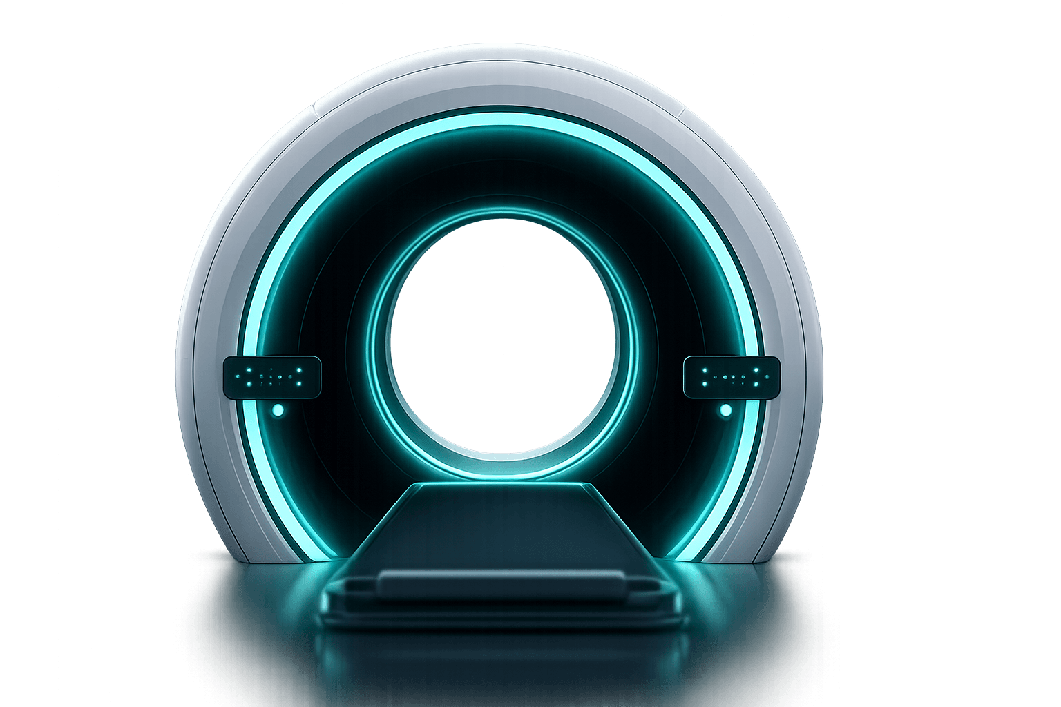 Futuristic MRI Scanner