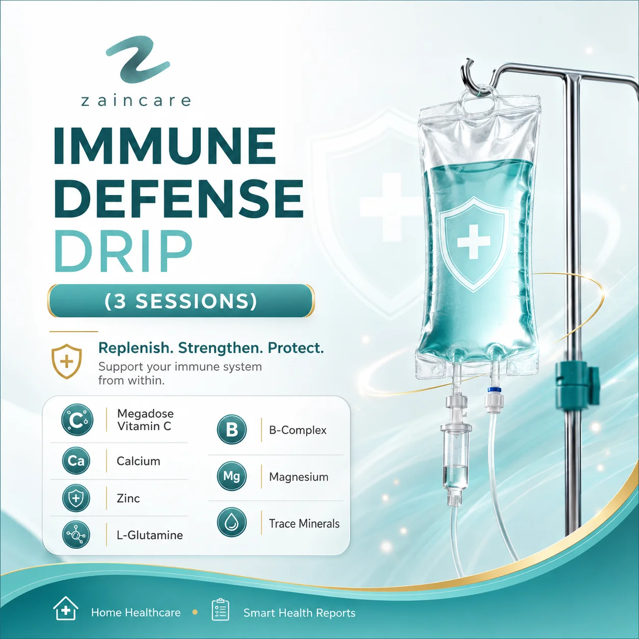 Immune Defense Drip (3 Sessions)
