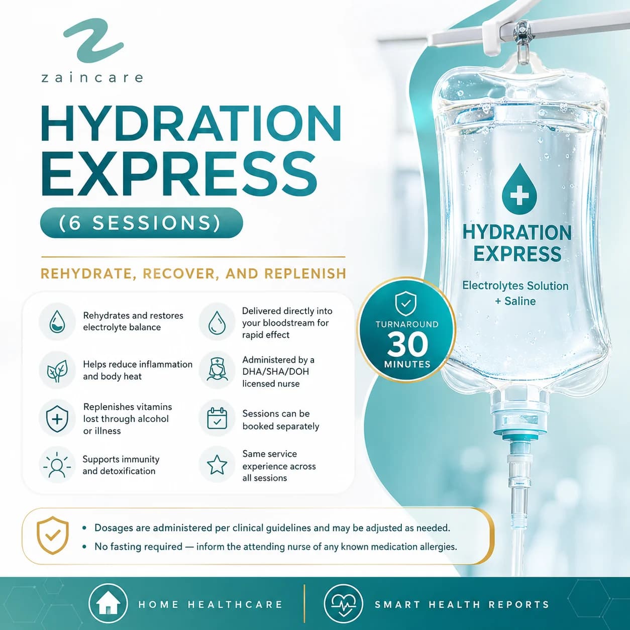 Hydration Express (6 Sessions)