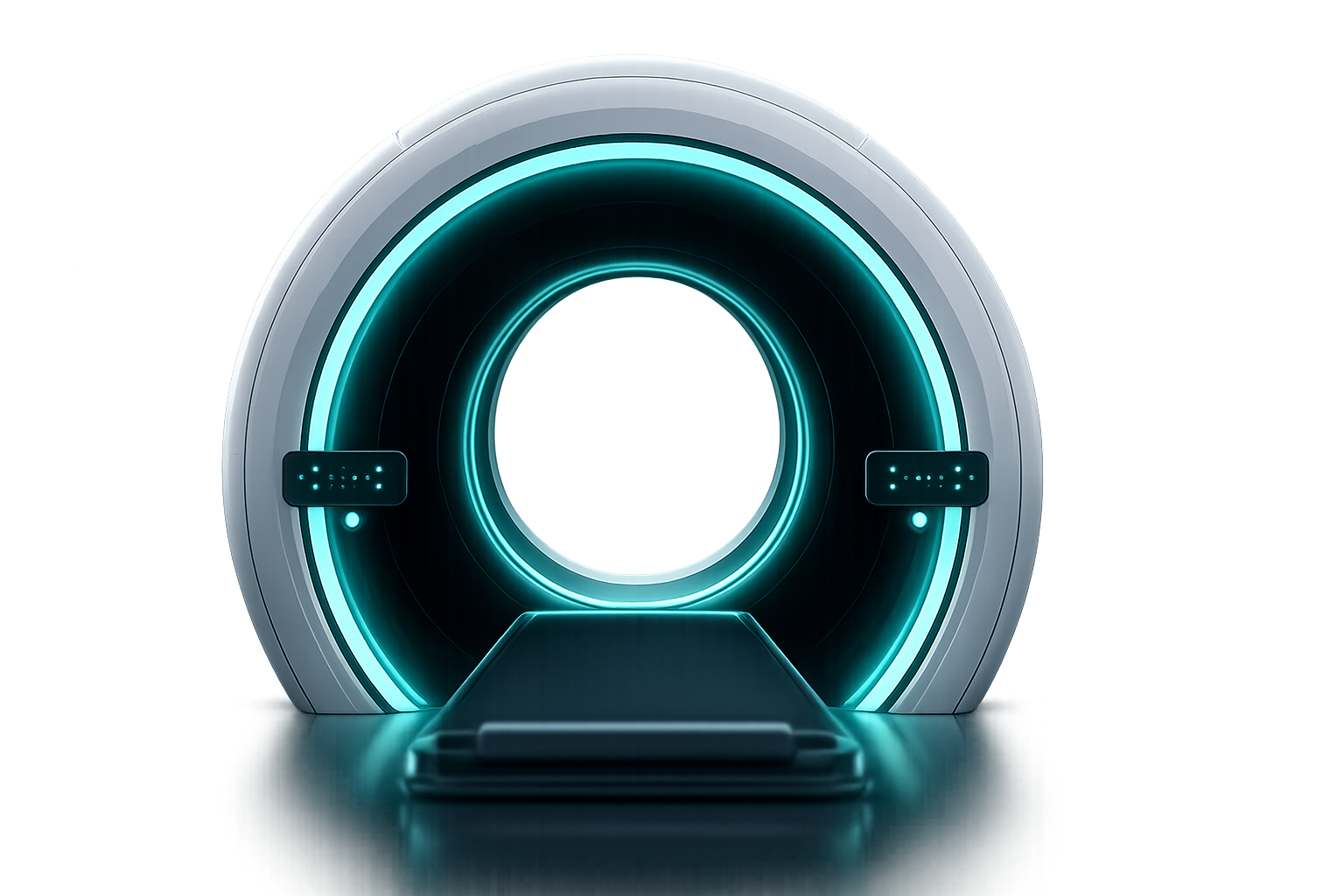Futuristic MRI Scanner